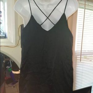 Small Black Studded Tank Top Tunic by vici gothic biker sexy